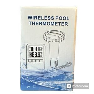 IPX7 floating thermometer with long reach WiFi capabilities NIB Hot tub or pool